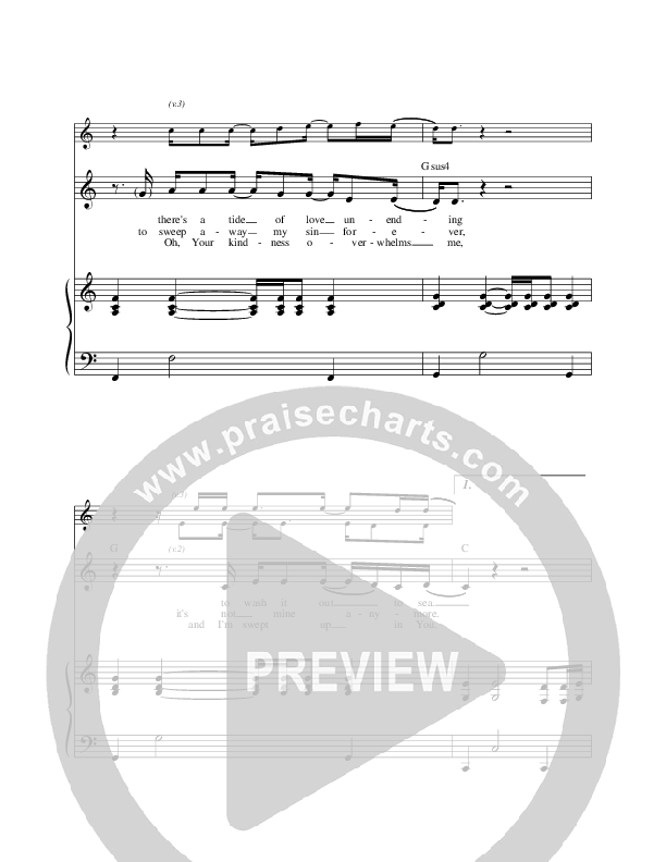 Waves Of Grace Lead & Piano (Prestonwood Worship / Stephen Miller)