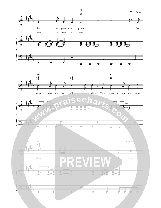 Your Love Is Our Favorite Song Piano/Vocal (Prestonwood Worship / Michael Neale)