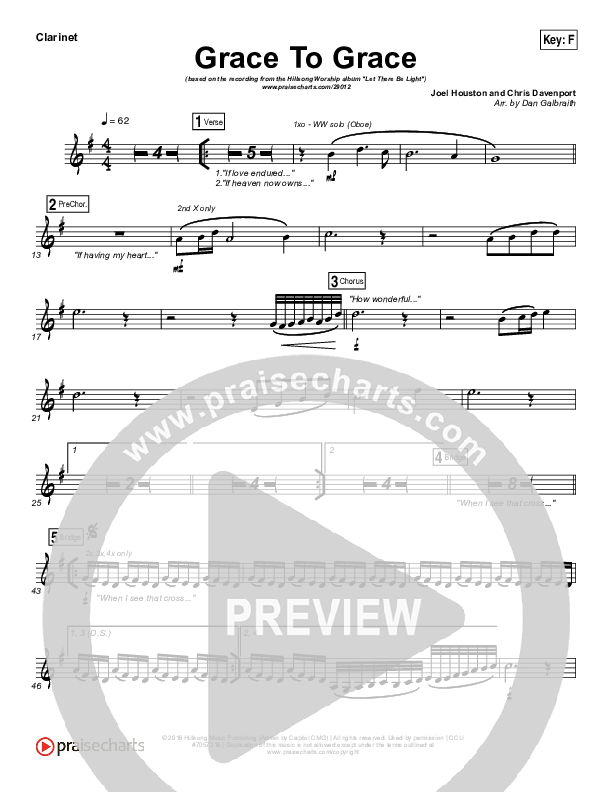 Grace To Grace Wind Pack (Hillsong Worship)