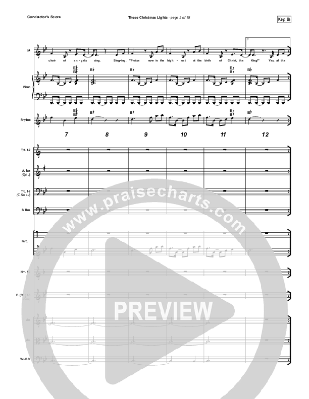 These Christmas Lights Orchestration (Matt Redman)