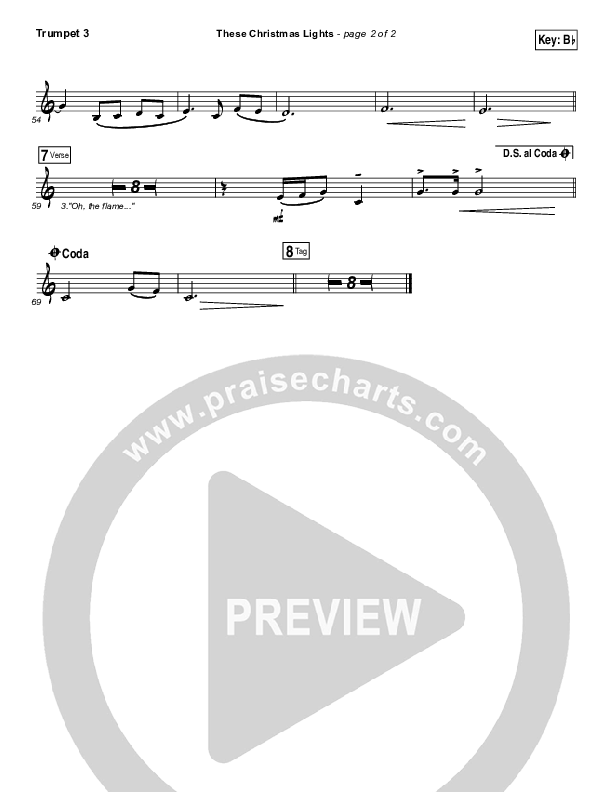 These Christmas Lights Trumpet 3 (Matt Redman)