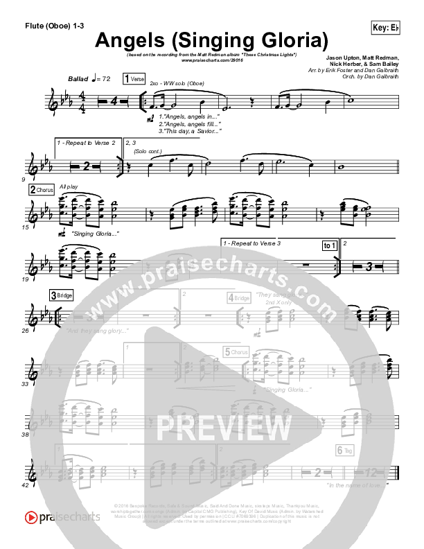 Angels (Singing Gloria) Wind Pack (Matt Redman / Chris Tomlin)