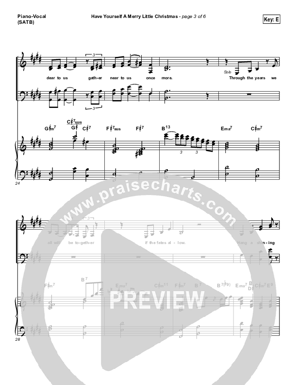 Have Yourself A Merry Little Christmas Piano/Vocal Pack (Lauren Daigle)