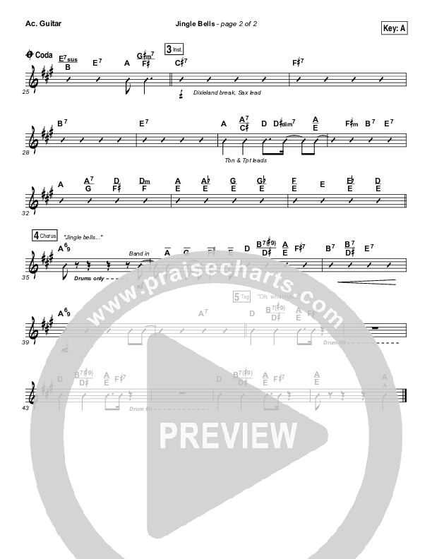 Jingle Bells Acoustic Guitar (Lauren Daigle)