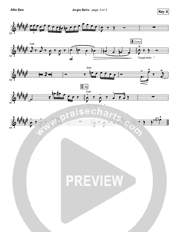 Jingle Bells Alto Sax (Lauren Daigle)