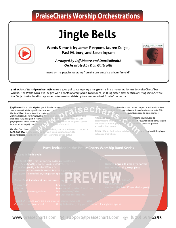 Jingle Bells (Lead sheet with lyrics ) Sheet music for Piano (Solo) Easy