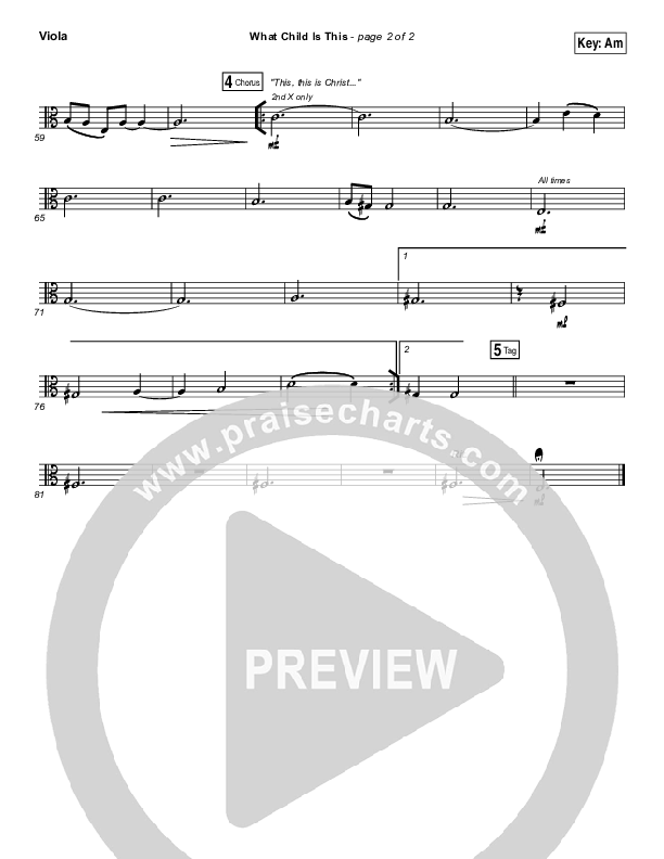 What Child Is This Viola (Lauren Daigle)