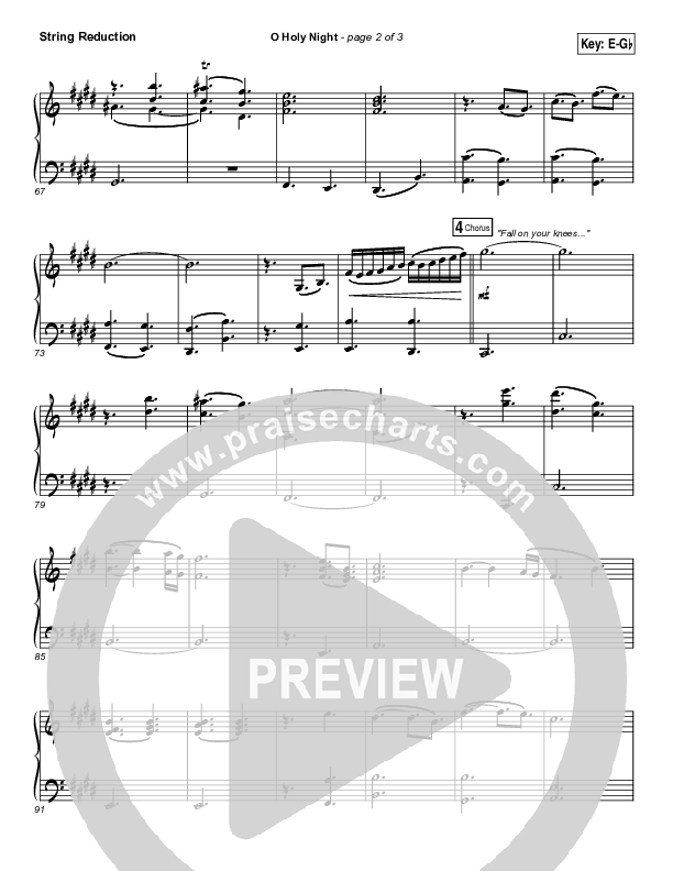 O Holy Night String Pack (Lauren Daigle)