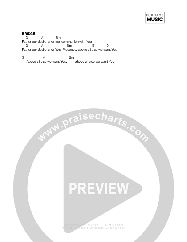 Your Nearness Chords & Lyrics (Kim Hager)