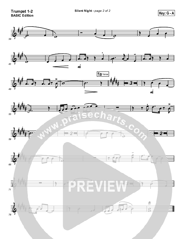 Silent Night Trumpet 1,2 (Rosie Wyse / Joel Hill)