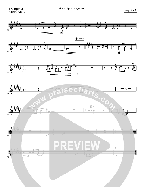 Silent Night Trumpet 3 (Rosie Wyse / Joel Hill)