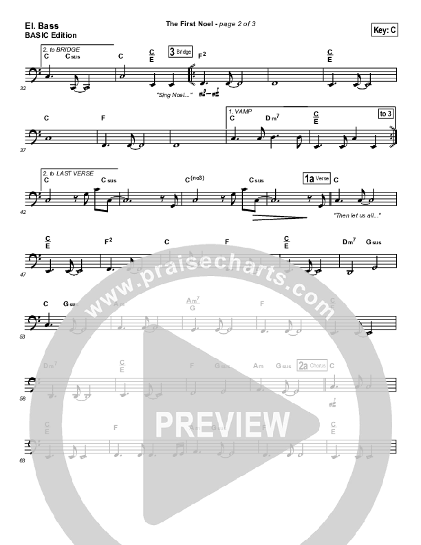 The First Noel Bass Guitar (Jeff Elkins)