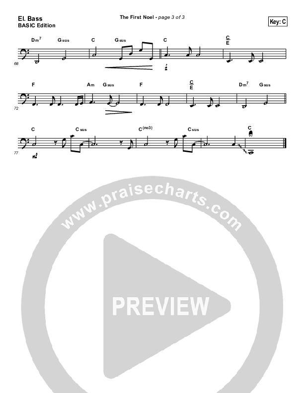 The First Noel Bass Guitar (Jeff Elkins)