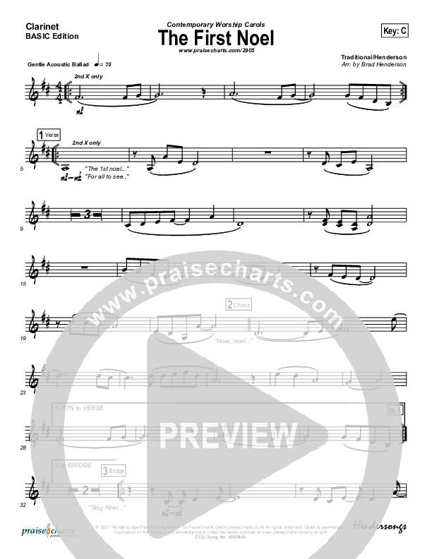 The First Noel Clarinet (Jeff Elkins)