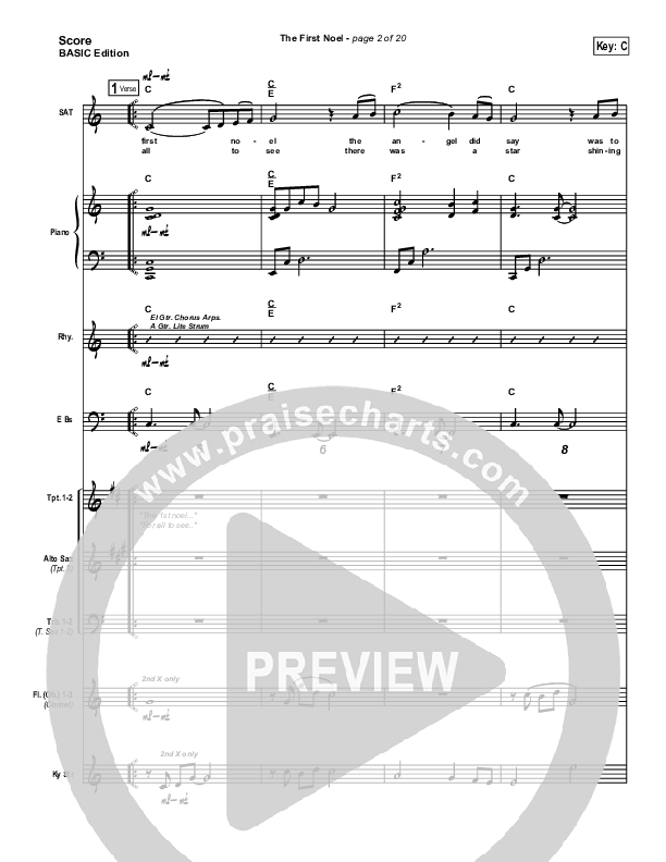 The First Noel Orchestration (Jeff Elkins)