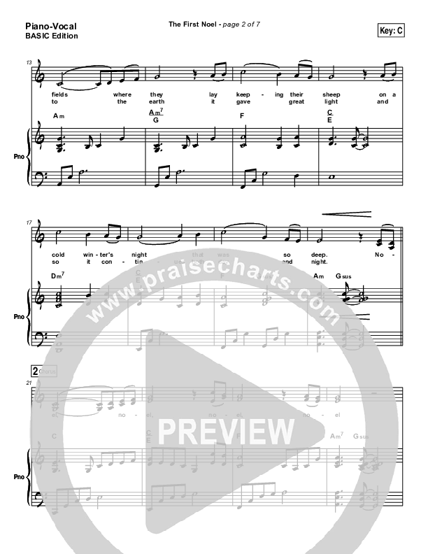 The First Noel Piano/Vocal & Lead (Jeff Elkins)