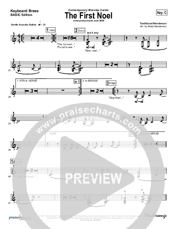 The First Noel Synth Brass (Jeff Elkins)