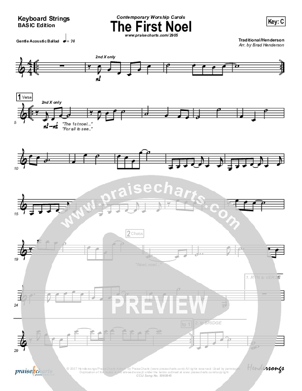 The First Noel Synth Strings (Jeff Elkins)