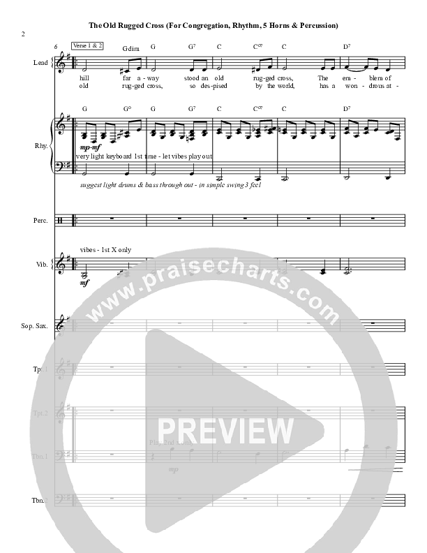 The Old Rugged Cross Orchestration (Chris Hansen)