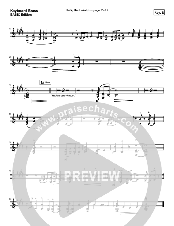 Hark The Herald Angels Sing Synth Brass (Bradley Gray)