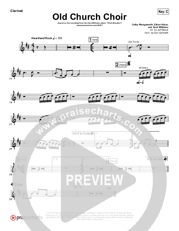 Old Church Choir Wind Pack (Zach Williams)