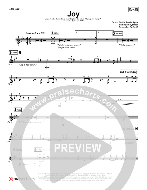 Joy Bari Sax (Dustin Smith)
