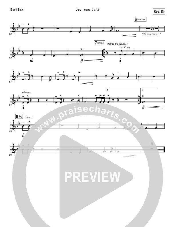 Joy Bari Sax (Dustin Smith)