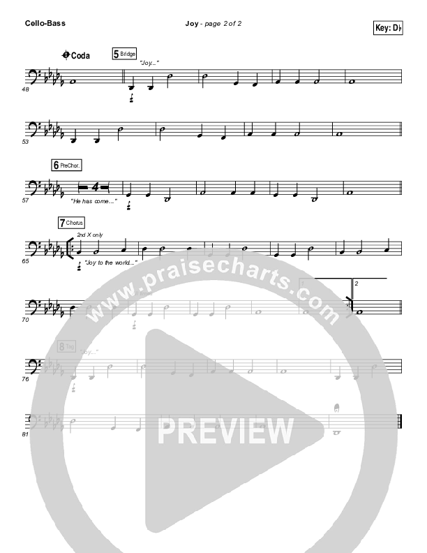 Joy Cello/Bass (Dustin Smith)