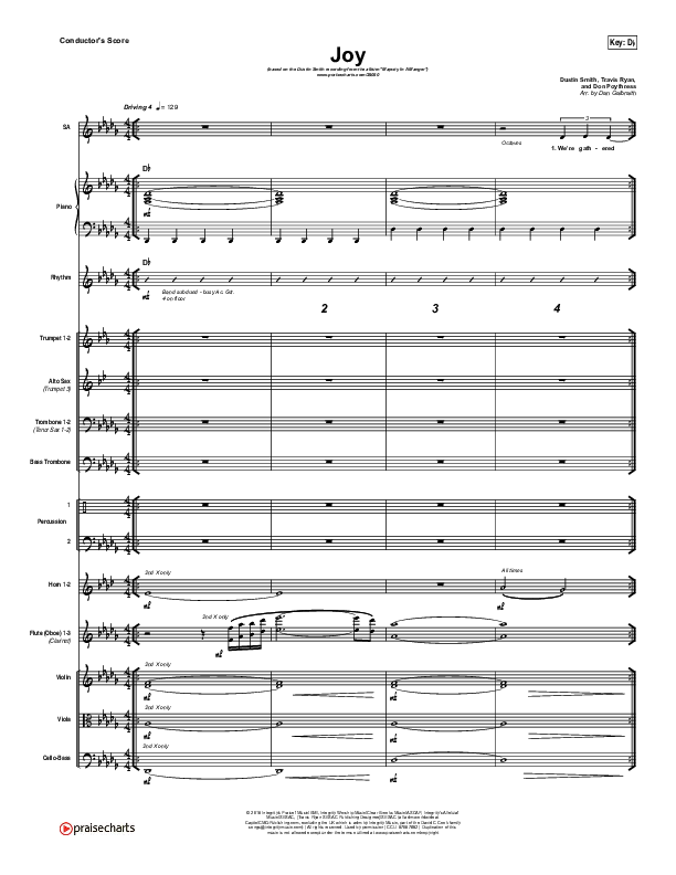 Joy Conductor's Score (Dustin Smith)