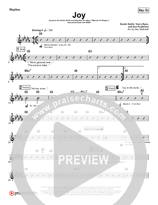 Joy Rhythm Chart (Dustin Smith)