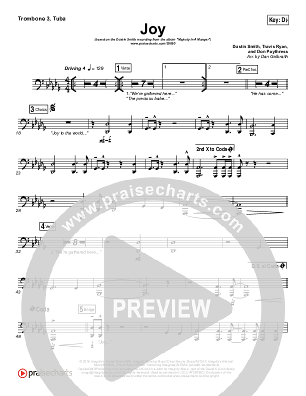 Joy Trombone 3/Tuba (Dustin Smith)