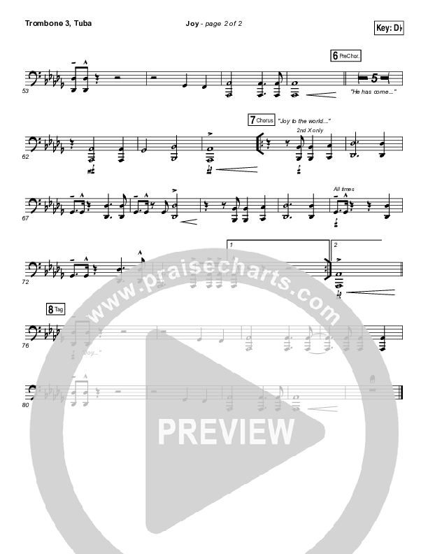 Joy Trombone 3/Tuba (Dustin Smith)