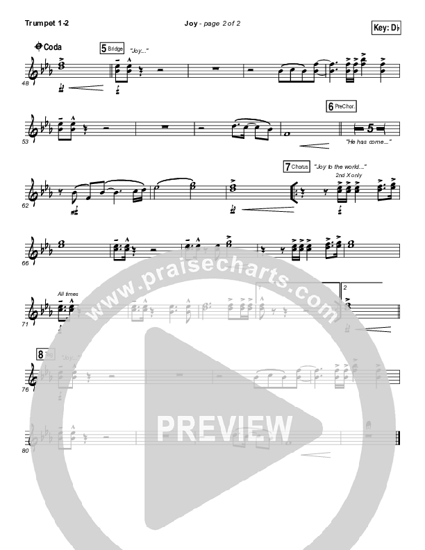 Joy Trumpet 1,2 (Dustin Smith)