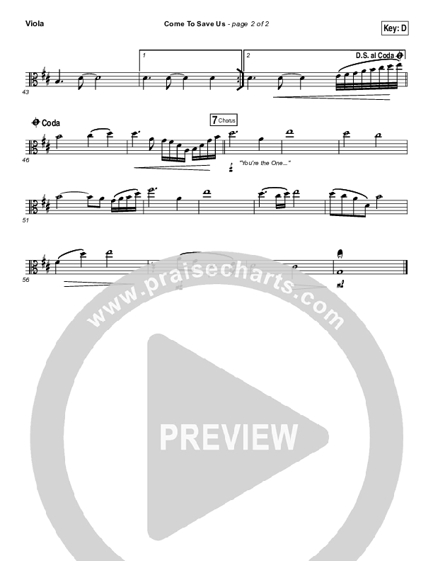 Come To Save Us Viola (All Sons & Daughters)