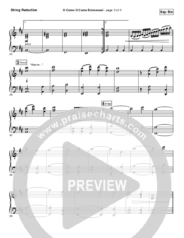 O Come O Come Emmanuel Synth Strings (Christy Nockels)