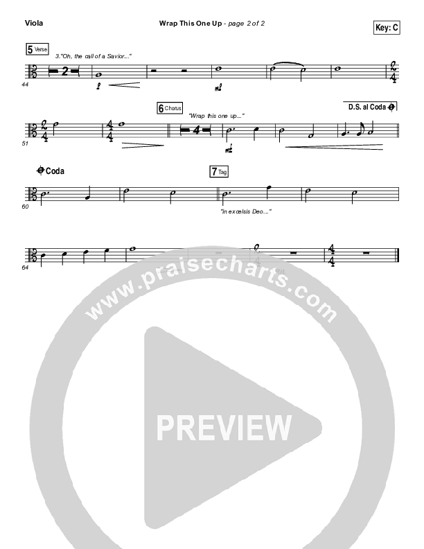 Wrap This One Up Viola (Christy Nockels)