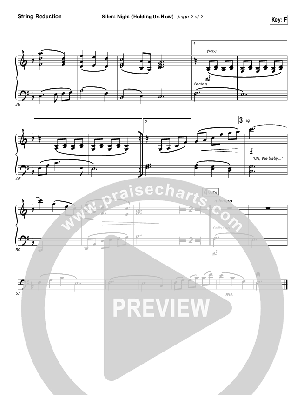 Silent Night (Holding Us Now) String Pack (Christy Nockels)