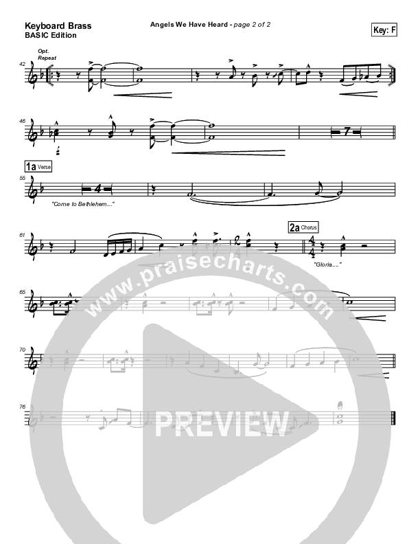 Angels We Have Heard On High Synth Brass (Jon Ward)