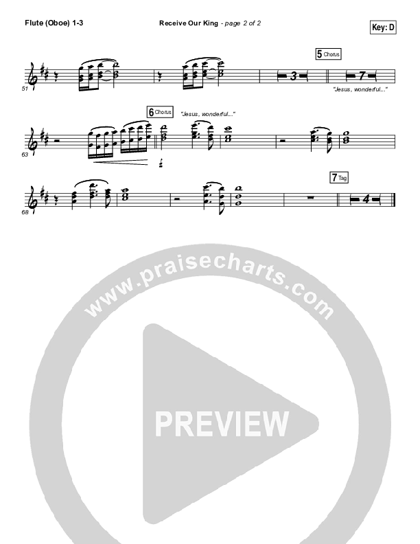 Receive Our King Wind Pack (Meredith Andrews / Michael Weaver)