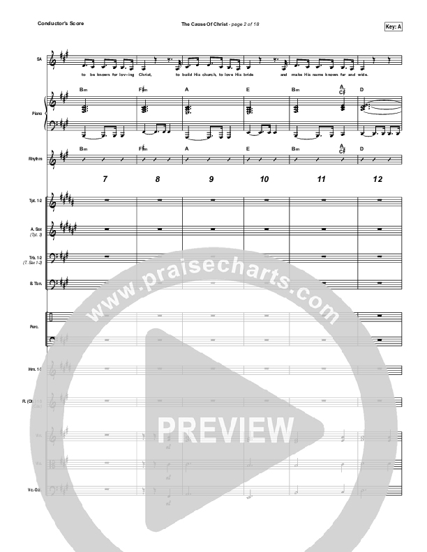 The Cause Of Christ Orchestration (Kari Jobe)