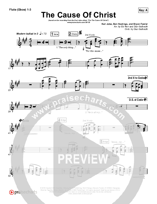 The Cause Of Christ Wind Pack (Kari Jobe)