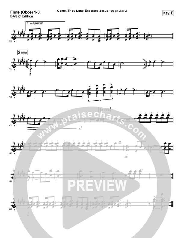 Come Thou Long Expected Jesus Wind Pack (Dennis Jernigan)