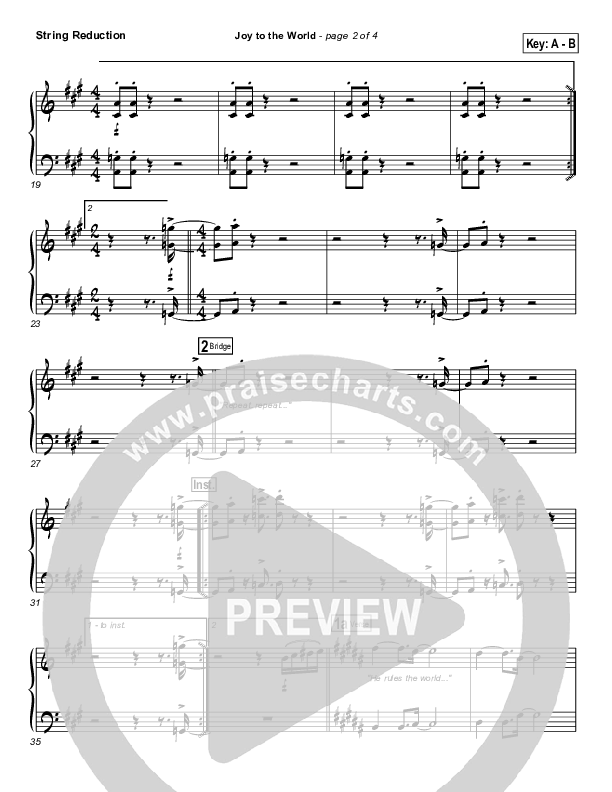 Joy To The World Synth Strings (Hillsong Worship)