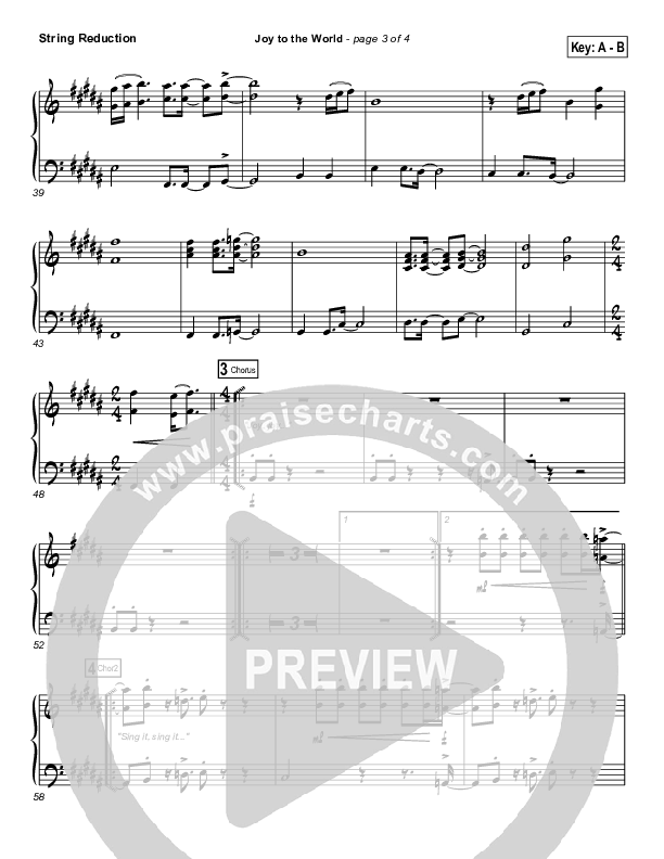 Joy To The World Synth Strings (Hillsong Worship)