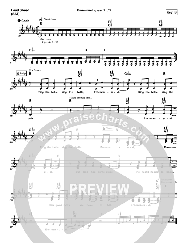 Emmanuel Lead (SAT) (Love & The Outcome)