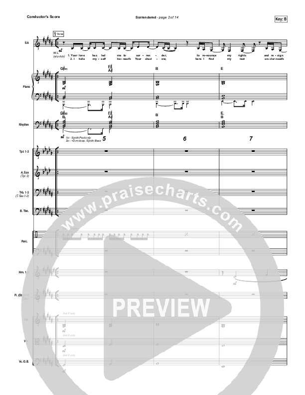 Surrendered Orchestration (Chris Quilala / Kari Jobe)