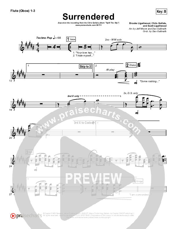 Surrendered Wind Pack (Chris Quilala / Kari Jobe)