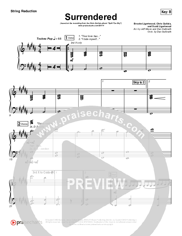 Surrendered Synth Strings (Chris Quilala / Kari Jobe)