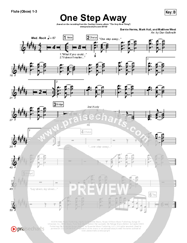 One Step Away Wind Pack (Casting Crowns)