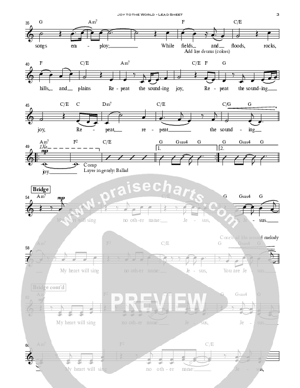 Joy To The World (with Forever Reign) Orchestration (Peoples Church Worship)